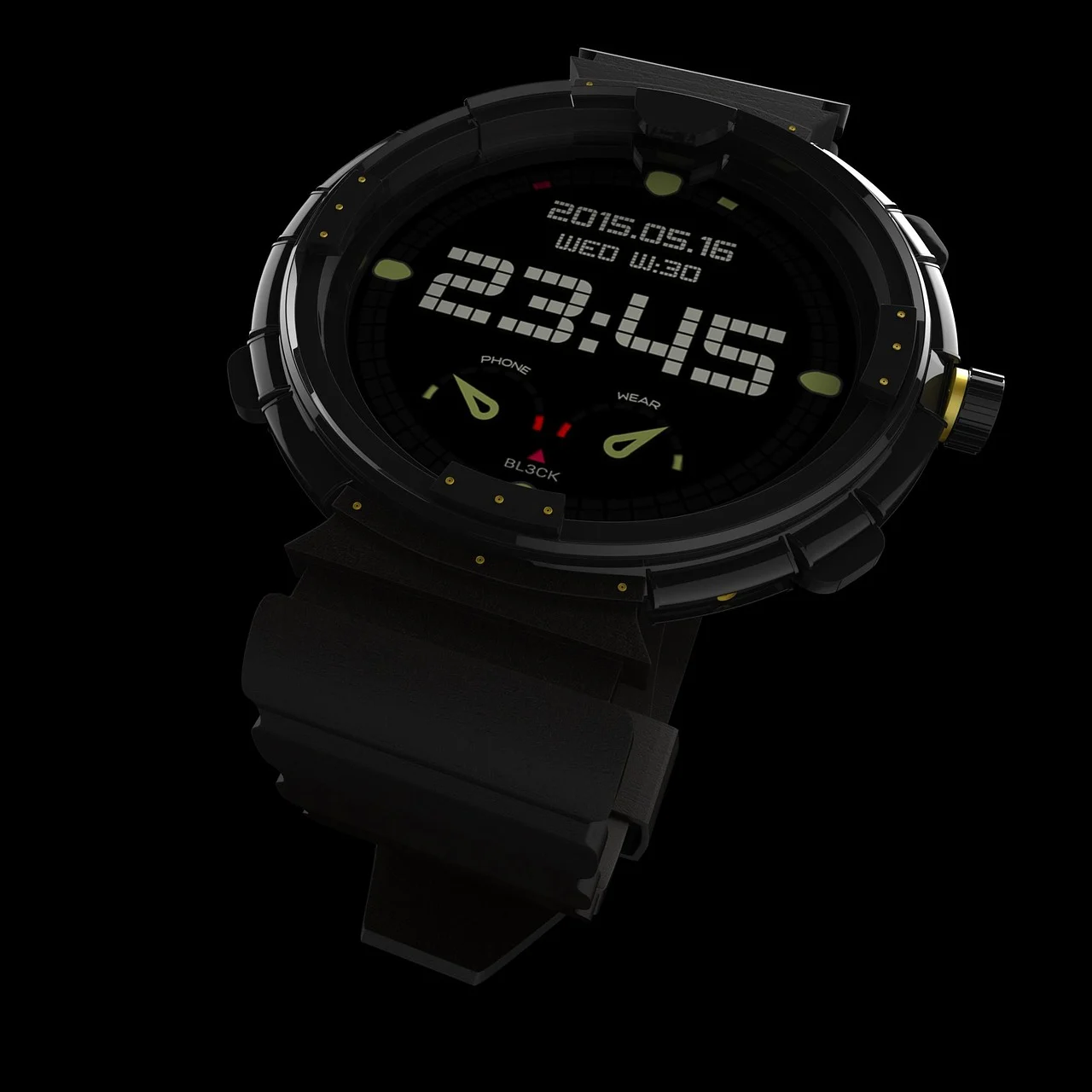 TechPro Fitness Smartwatch